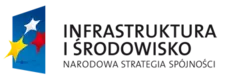 Logo Infrastruktura i środowisko - Narodowa strategia spójności