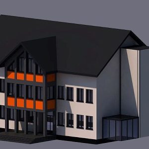 Budynek wielopiętrowy - projekt