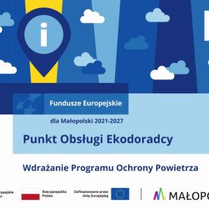 Grafika promująca Punkt Obsługi Ekodoradcy