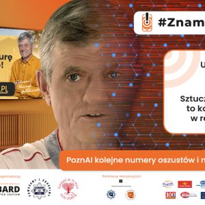 Plakat promocyjny, na środku Henryk Gołębiewski