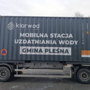 Mobilna stacja uzdatniania wody