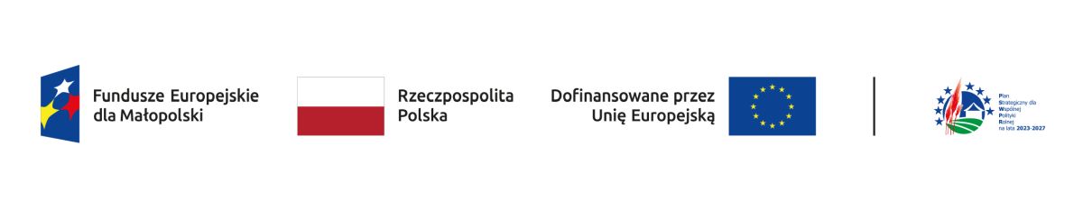 Logotypy Fundusze Europejskie dla Małopolski