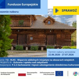 Drewniany budynek z balkonem