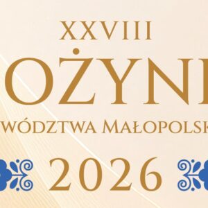 Grafika informacyjna o dożynkach Województwa Małopolskiego